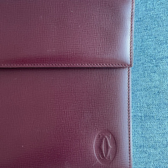 Cartier Clutch bag Mastline Red leather - Picture 4 of 6